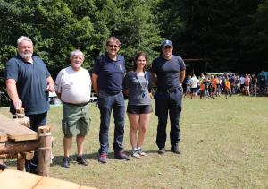 Ekipa predstavnikov Občinskega štaba za civilno zaščito obiskala domžalske tabornike in njihove vodnike ter pomočnike